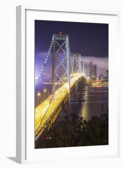 Road Into The City, Bay Bridge - San Francisco-Vincent James-Framed Photographic Print