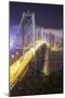 Road Into The City, San Francisco Bay Bridge-Vincent James-Mounted Premium Photographic Print