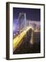 Road Into The City, San Francisco Bay Bridge-Vincent James-Framed Photographic Print