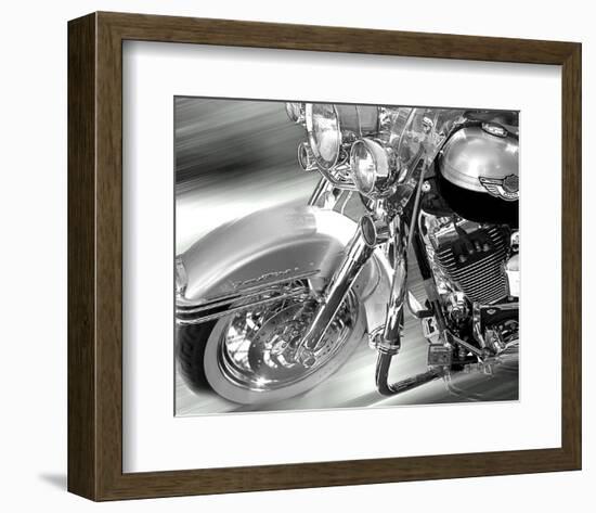 Road king-Richard James-Framed Art Print