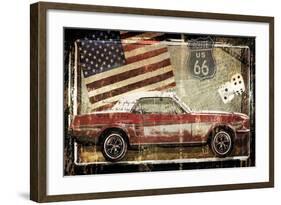 Road King-Mindy Sommers - Photography-Framed Giclee Print