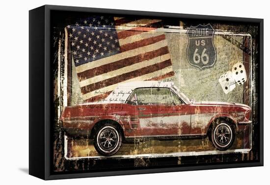 Road King-Mindy Sommers - Photography-Framed Stretched Canvas