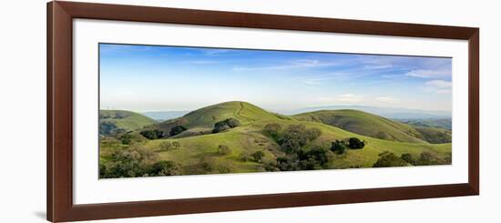 Road Leading on Top of a Hill, California, USA-null-Framed Photographic Print