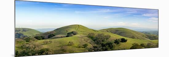 Road Leading on Top of a Hill, California, USA-null-Mounted Photographic Print