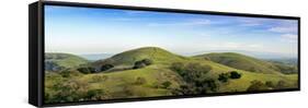 Road Leading on Top of a Hill, California, USA-null-Framed Stretched Canvas