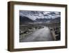 Road leading out of Kharsa village, Ladakh, India, Himalayas, Asia-Thomas L. Kelly-Framed Photographic Print