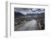 Road leading out of Kharsa village, Ladakh, India, Himalayas, Asia-Thomas L. Kelly-Framed Photographic Print