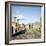 Road Leading to Arch of Caligula with Vesuvius Beyond, Pompeii, Italy-CM Dixon-Framed Photographic Print