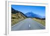 Road Leading to Mount Cook National Park, South Island, New Zealand, Pacific-Michael-Framed Photographic Print