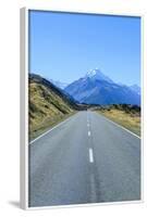 Road Leading to Mount Cook National Park, South Island, New Zealand, Pacific-Michael-Framed Photographic Print