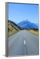 Road Leading to Mount Cook National Park, South Island, New Zealand, Pacific-Michael-Framed Photographic Print