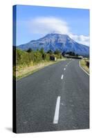 Road Leading to Mount Taranaki, North Island, New Zealand, Pacific-Michael Runkel-Stretched Canvas