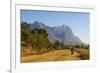 Road Leading to the Granite Peaks of Mount Mulanje, Malawi, Africa-Michael Runkel-Framed Photographic Print