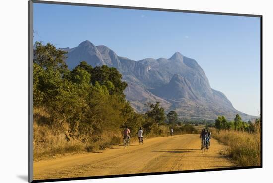 Road Leading to the Granite Peaks of Mount Mulanje, Malawi, Africa-Michael Runkel-Mounted Photographic Print