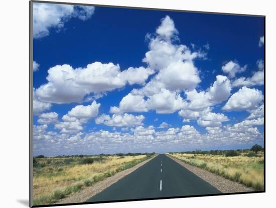 Road Leading to the Hoizon, Namibia, Africa-Lee Frost-Mounted Photographic Print
