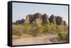 Road Leading to the Purnululu National Park-Michael Runkel-Framed Stretched Canvas