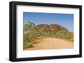 Road Leading to the Purnululu National Park-Michael Runkel-Framed Photographic Print