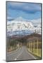 Road leading to the spectacular mountains of the Daisetsuzan National Park, UNESCO World Heritage S-Michael Runkel-Mounted Photographic Print