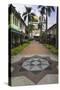 Road Leading to the Sultan Mosque in the Arab Quarter, Singapore, Southeast Asia, Asia-John Woodworth-Stretched Canvas