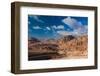 Road leading to Umm Sayhoun village, Ancient Nabatean City of Petra, Wadi Musa, Ma'an Governorat...-null-Framed Photographic Print