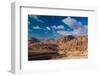 Road leading to Umm Sayhoun village, Ancient Nabatean City of Petra, Wadi Musa, Ma'an Governorat...-null-Framed Photographic Print