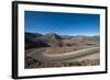 Road leading towards the Salinas Grandes (salt flats) near Purmamarca, Argentina, South America-Alex Treadway-Framed Photographic Print