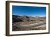 Road leading towards the Salinas Grandes (salt flats) near Purmamarca, Argentina, South America-Alex Treadway-Framed Photographic Print