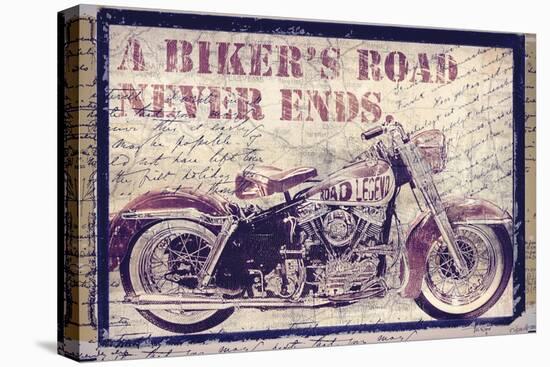 Road Legend-Mindy Sommers-Stretched Canvas