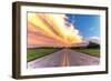 Road Less Traveled-Donnie Quillen-Framed Art Print
