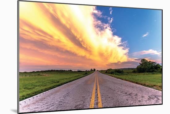 Road Less Traveled-Donnie Quillen-Mounted Art Print