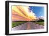 Road Less Traveled-Donnie Quillen-Framed Premium Giclee Print