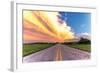 Road Less Traveled-Donnie Quillen-Framed Art Print