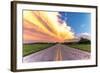 Road Less Traveled-Donnie Quillen-Framed Art Print