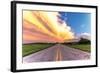 Road Less Traveled-Donnie Quillen-Framed Art Print