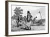 Road Menders, 1812-Daniel And Robert Havell-Framed Giclee Print