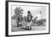 Road Menders, 1812-Daniel And Robert Havell-Framed Giclee Print