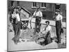 Road Menders, London, 1926-1927-null-Mounted Giclee Print