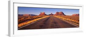 Road Monument Valley, Arizona, USA-null-Framed Photographic Print