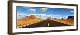 Road, Monument Valley, Arizona, USA-null-Framed Photographic Print