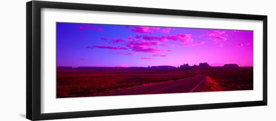 Road Monument Valley Ut USA-null-Framed Photographic Print
