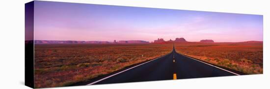 Road Monument Valley, Utah, USA-null-Stretched Canvas