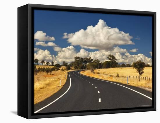 Road, Near Armidale, New South Wales, Australia, Pacific-Jochen Schlenker-Framed Stretched Canvas