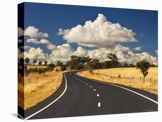 Road, Near Armidale, New South Wales, Australia, Pacific-Jochen Schlenker-Stretched Canvas