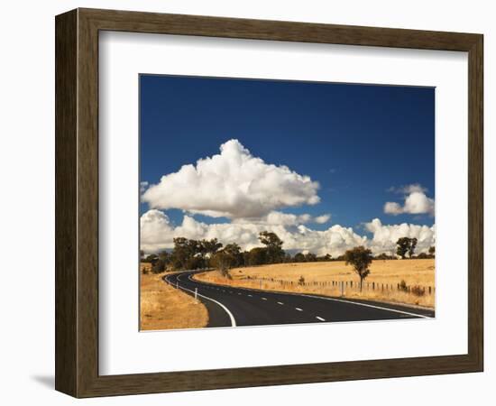 Road, Near Armidale, New South Wales, Australia-Jochen Schlenker-Framed Photographic Print