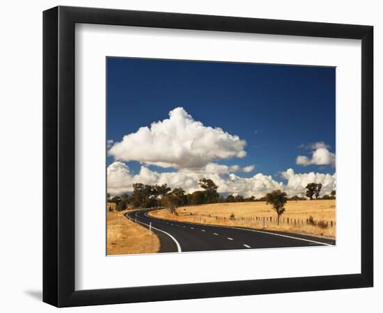 Road, Near Armidale, New South Wales, Australia-Jochen Schlenker-Framed Photographic Print