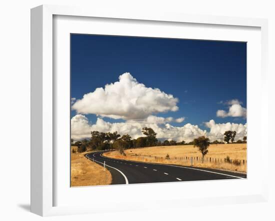 Road, Near Armidale, New South Wales, Australia-Jochen Schlenker-Framed Photographic Print