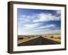 Road Near Marfa, West Texas, USA-Walter Bibikow-Framed Photographic Print