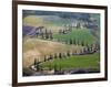 Road Near Montepulciano, Tuscany-Vadim Ratsenskiy-Framed Art Print