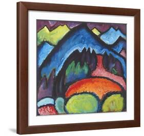 Road near Murnau-Alexej Von Jawlensky-Framed Collectable Print