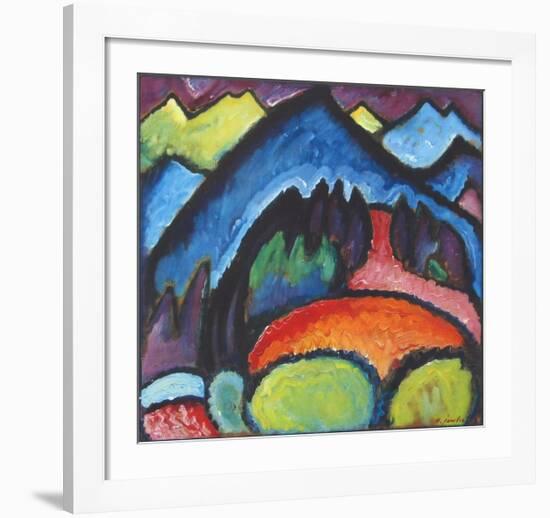 Road near Murnau-Alexej Von Jawlensky-Framed Collectable Print